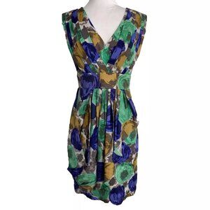BCGB Floral Silk Dress